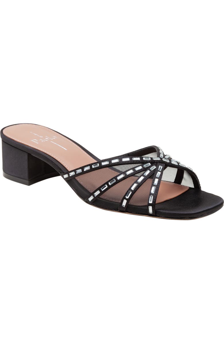Linea Paolo Ivona Slide Sandal, Main, color, Black