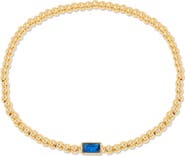 Brook and York Kylie Birthstone Beaded Stretch Bracelet