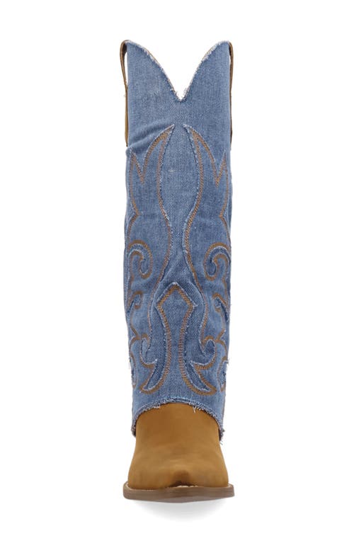 Dingo Knee High Western Boot In Multi