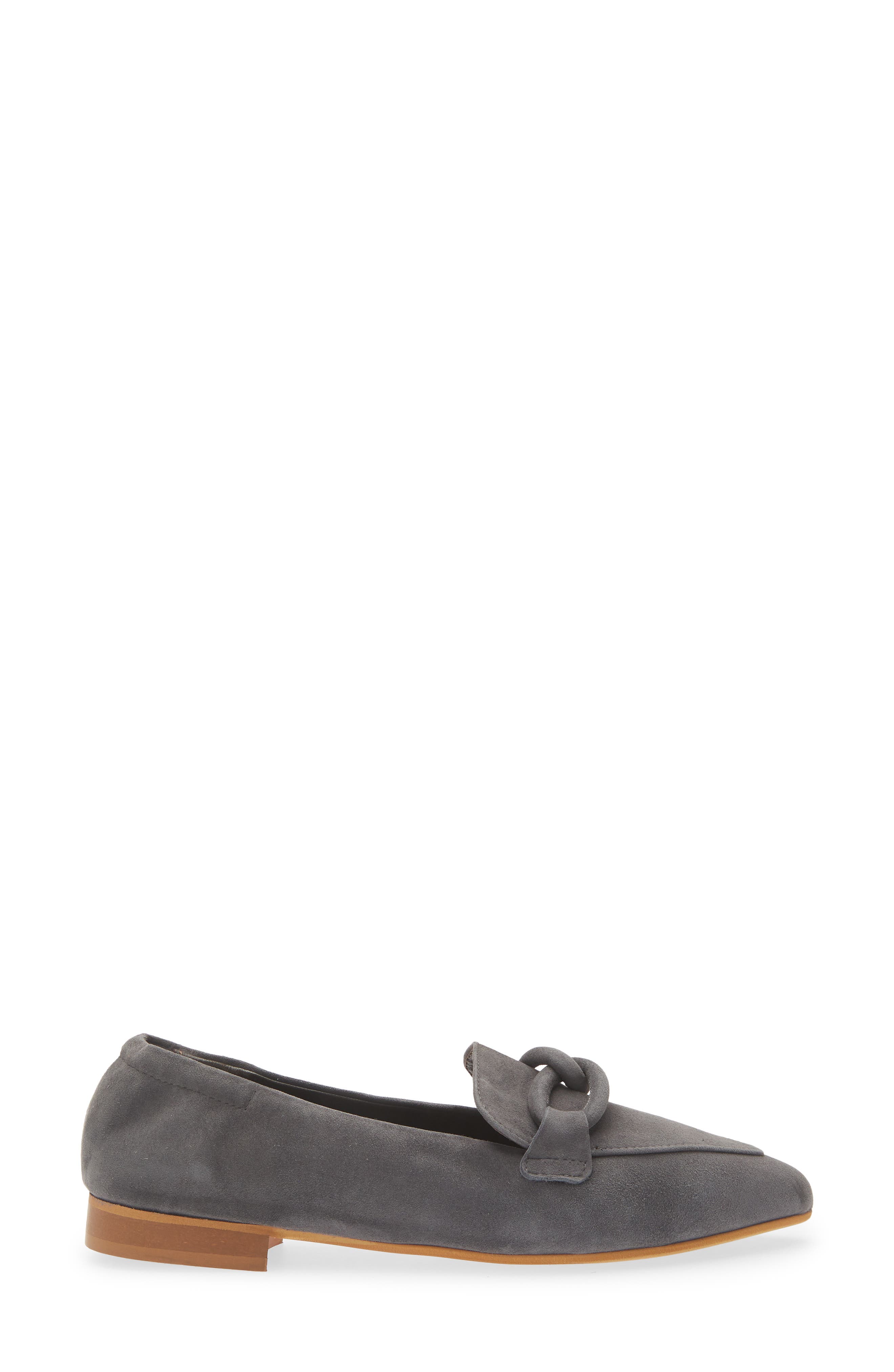 Miriam Loafer, Alternate, color, GREY SUEDE