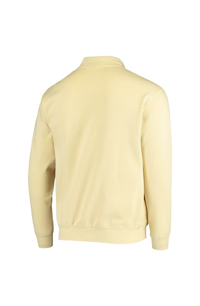 COLOSSEUM Men's Colosseum Gold Colorado Buffaloes Tortugas Logo Quarter-Zip Jacket, Alternate, color, Vegas Gold