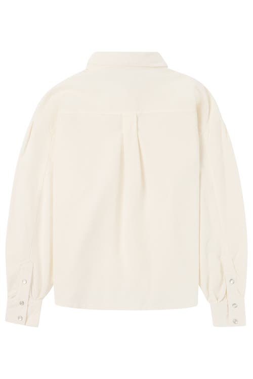 Amundsen Sports Wild Velvet Shirt In White