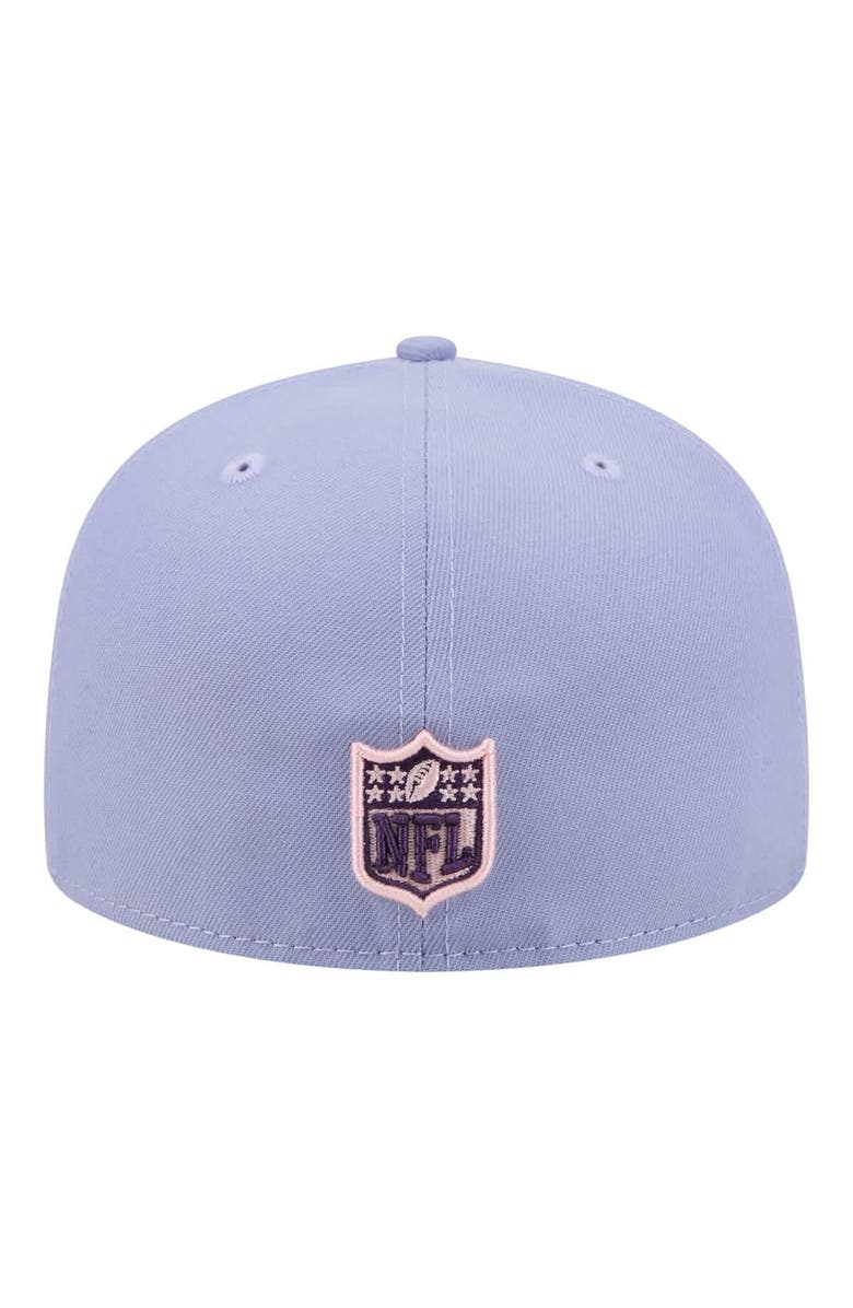 New Era Men's New Era Light Purple Seattle Seahawks Lavender Bloom 59FIFTY Fitted Hat, Alternate, color, Light Purple