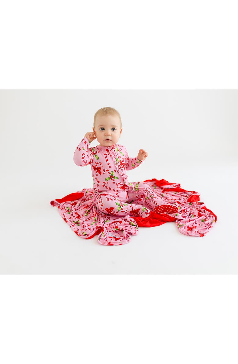 Posh Peanut Helen Candy Cane Patoo Reversible Blanket, Alternate, color, 