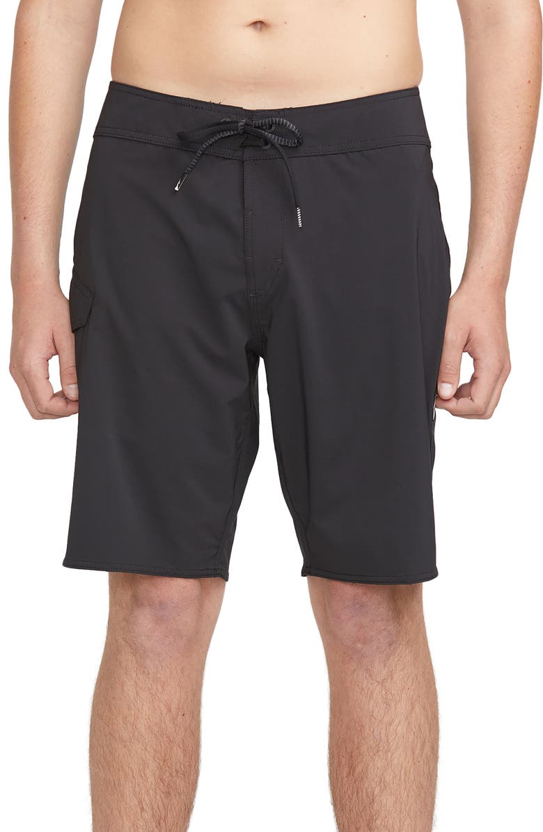 Volcom Lido Solid Mod Board Shorts, Main, color, 