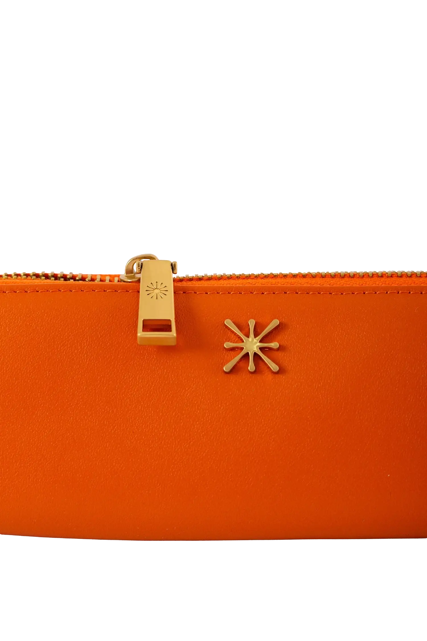 Leather Pencil Case, Alternate, color, Orange