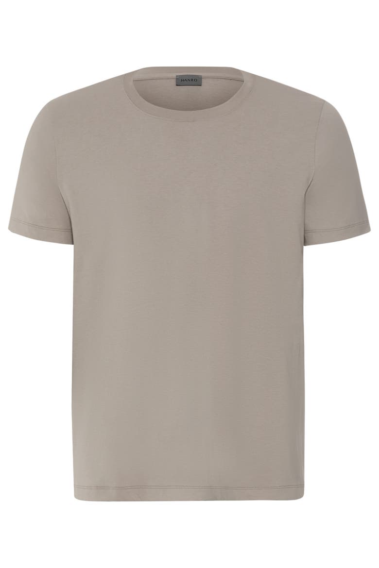 Living Shirts Cotton Crew Neck T-Shirt, Main, color, Wooly Beige