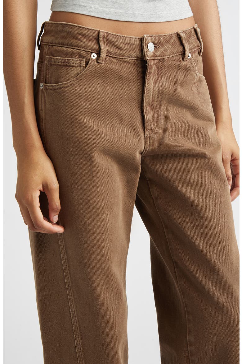 Reyno Straight Leg Jeans, Alternate, color, BROWN