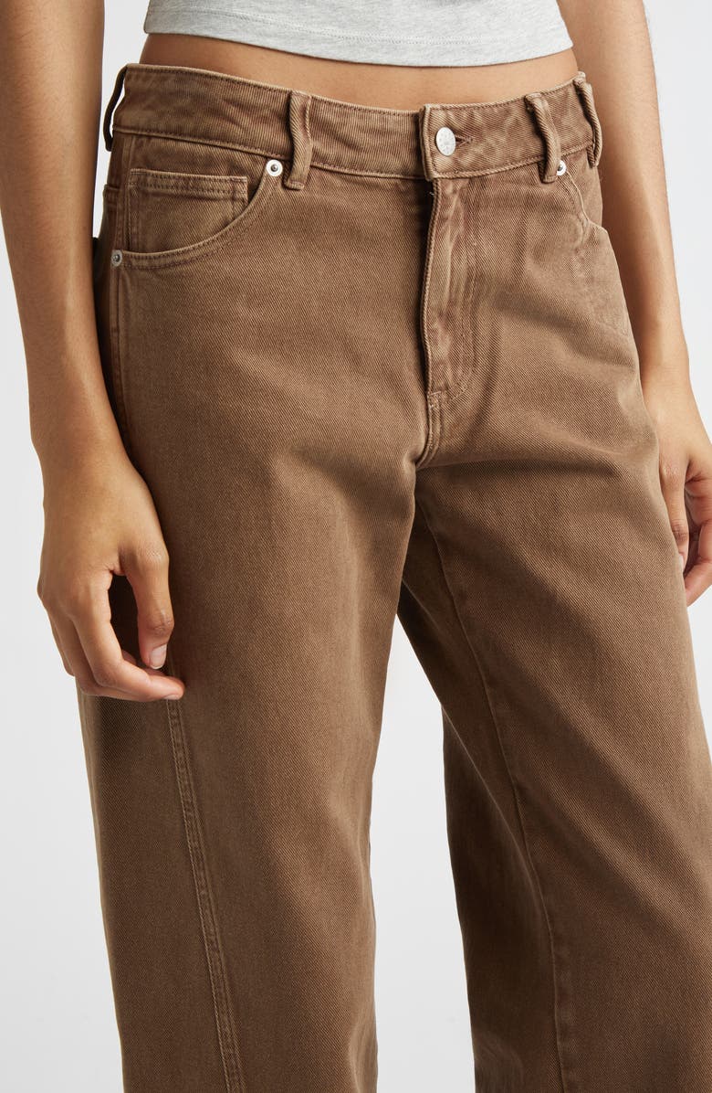 Paloma Wool Reyno Straight Leg Jeans, Alternate, color, Brown