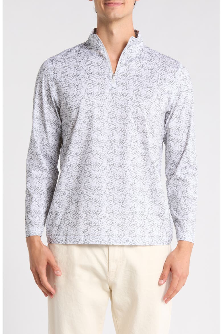 Long Sleeve Knit Sweatshirt, Main, color, PLATINUM