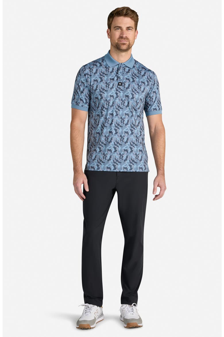 Rib Collar Polo, Alternate, color, TOPOGRAPHIC TRIUMPH