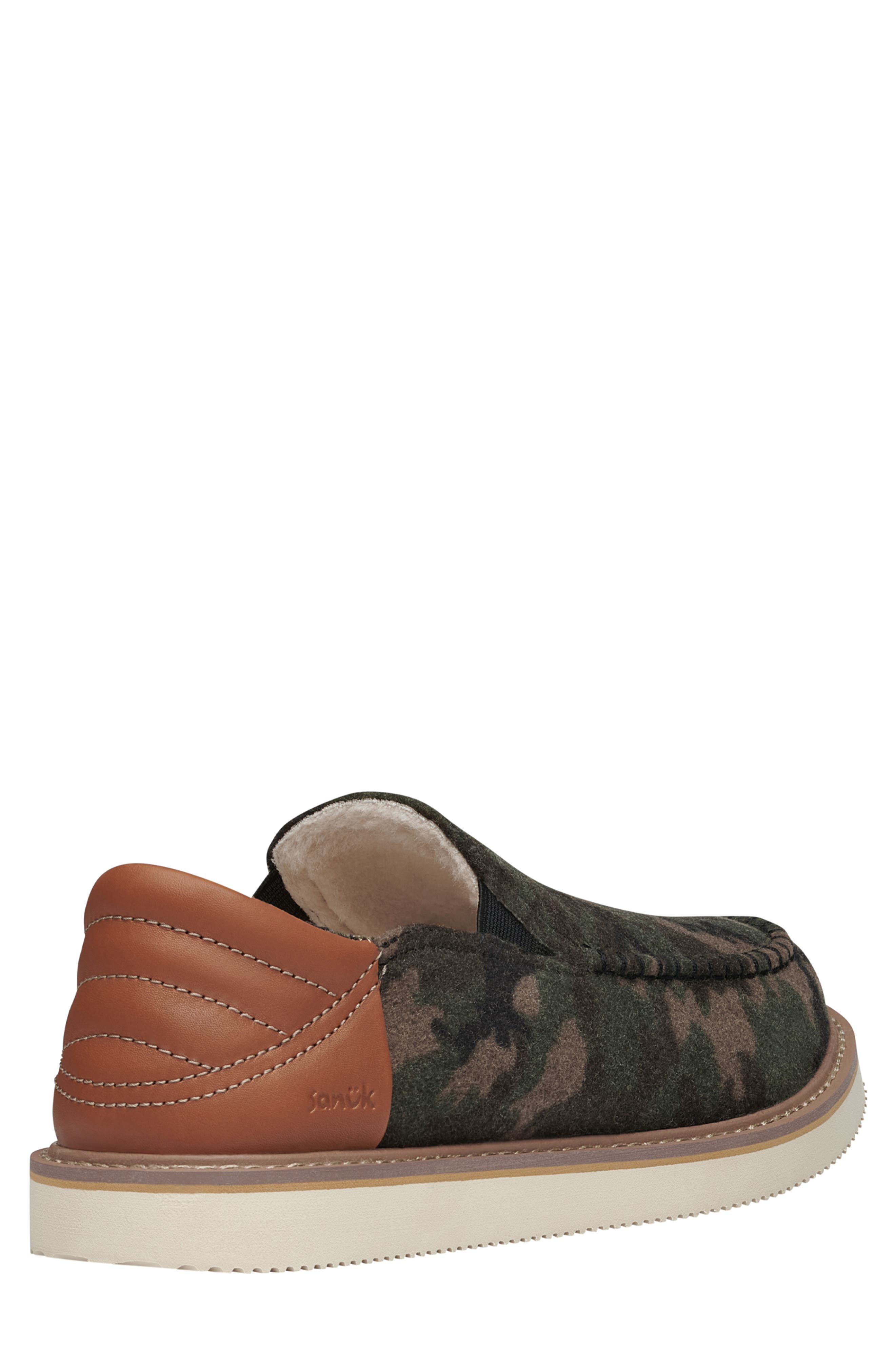 Sanuk Coby Vibe Camo Slip-On, Alternate, color, 