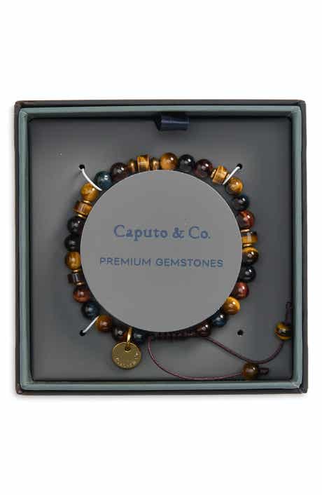 Men's Gemstone Heishi Bracelet