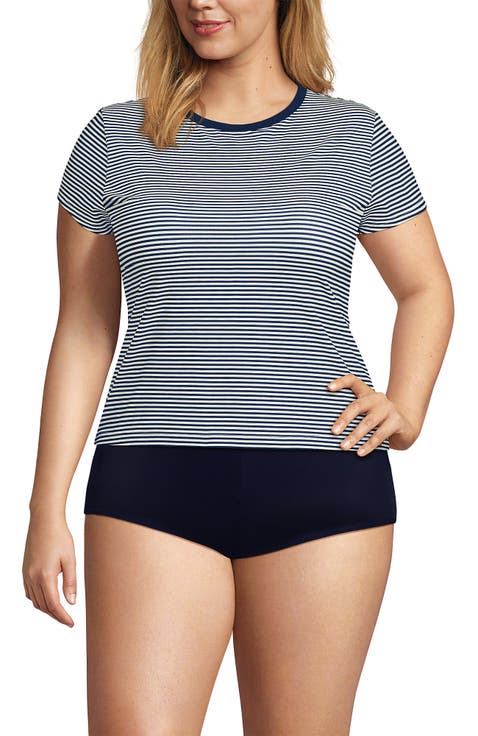 Cap Sleeve Fitted with Built in Bra UPF 50 Rash Guard