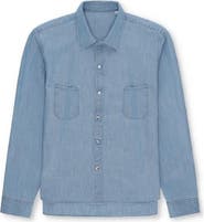 Fortela Liam Cotton Chest Pocket Shirt Stondato