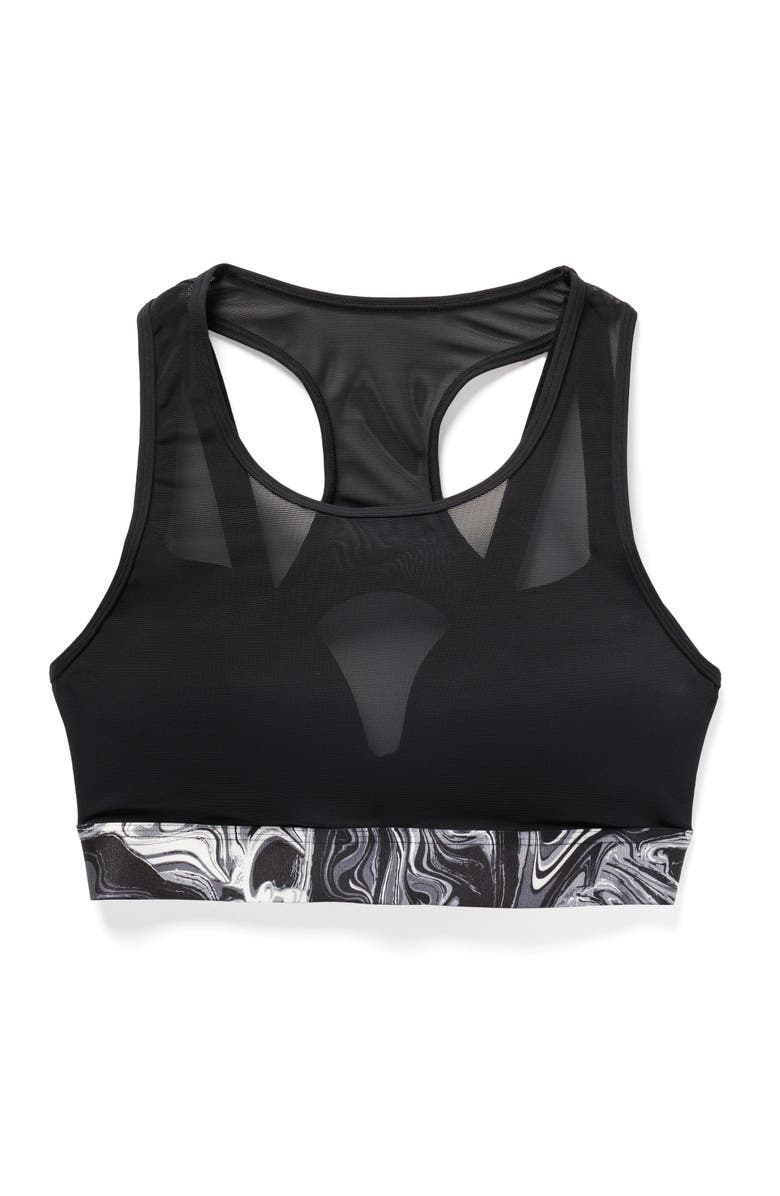 Adore Me Micah High-Impact Sports Bra, Alternate, color, Black