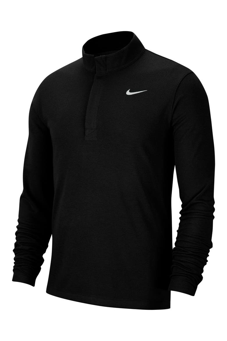 Golf Victory Dri-FIT Quarter Zip Top, Alternate, color, BLACK/BLACK/WHITE