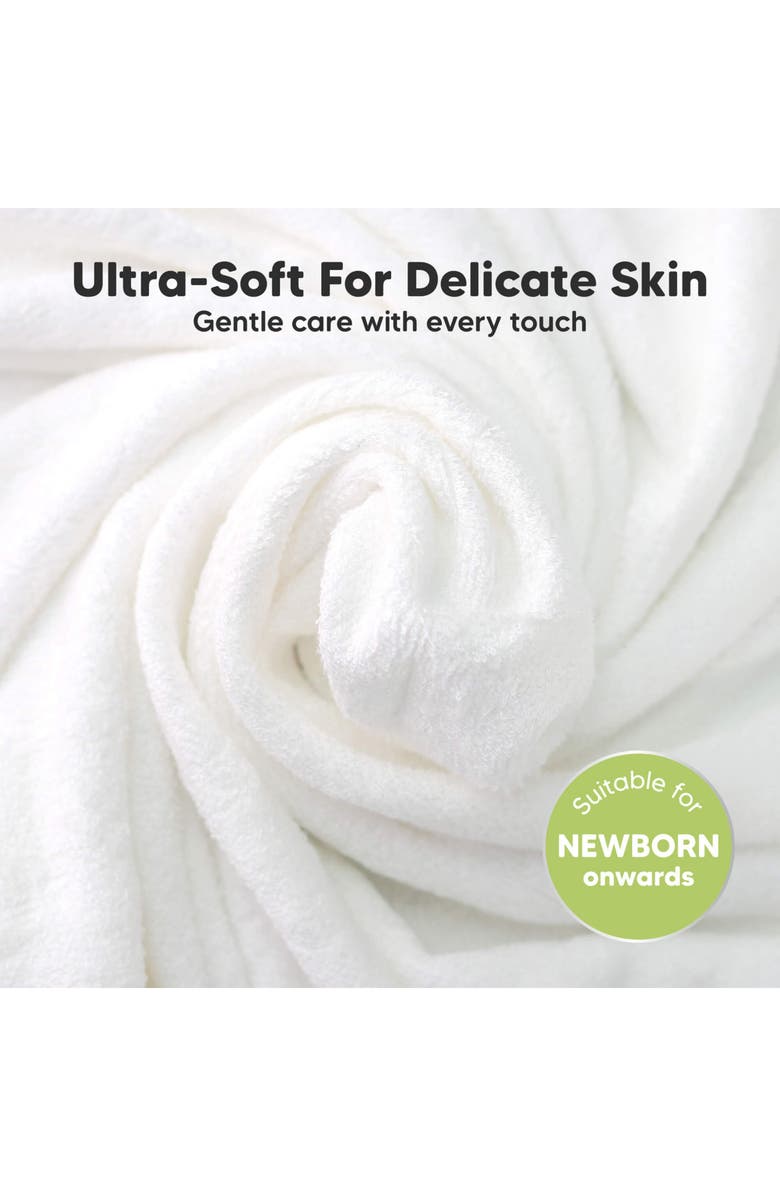 KeaBabies 6-Pack Cami Baby Washcloths, Alternate, color, Nordic