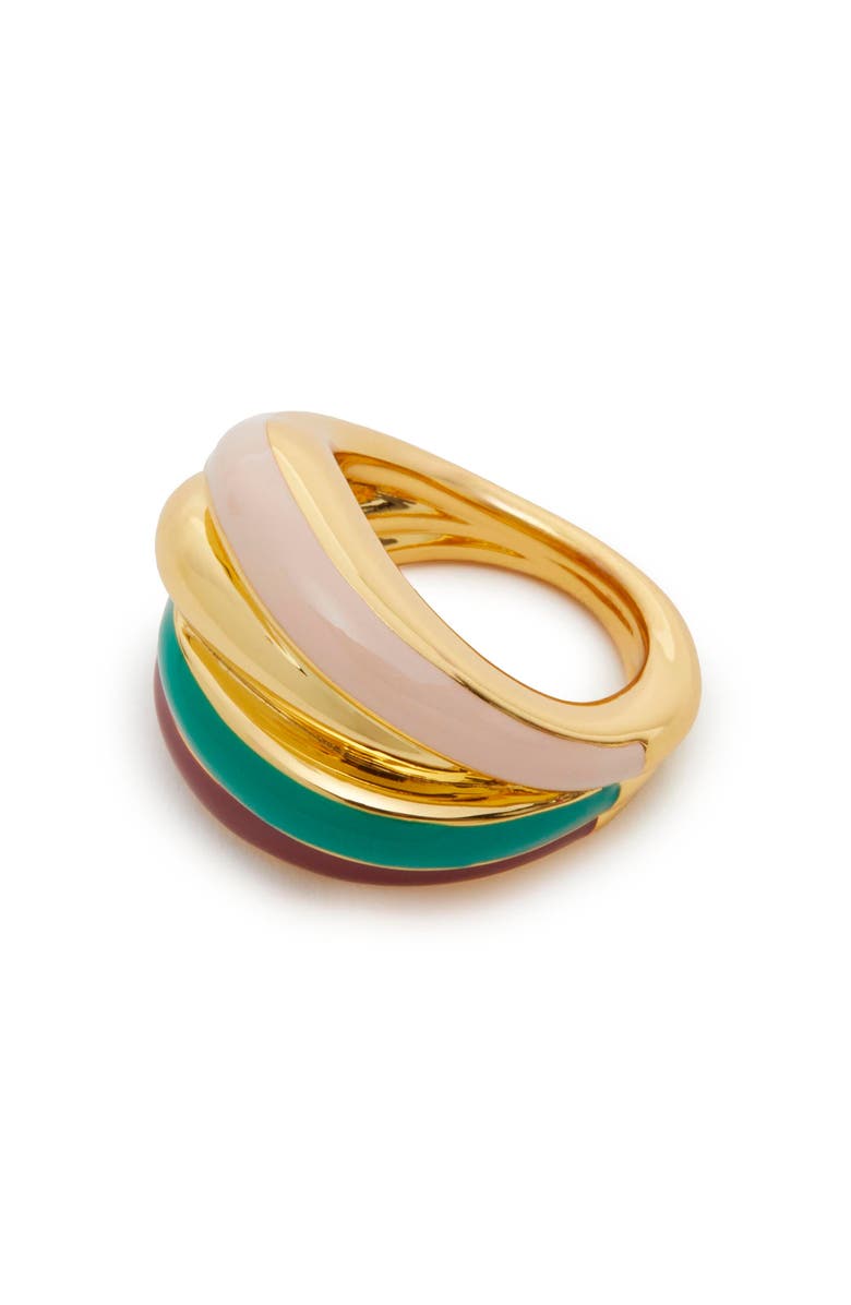 Lele Sadoughi Stacking Ring, Main, color, Jade Multi 999