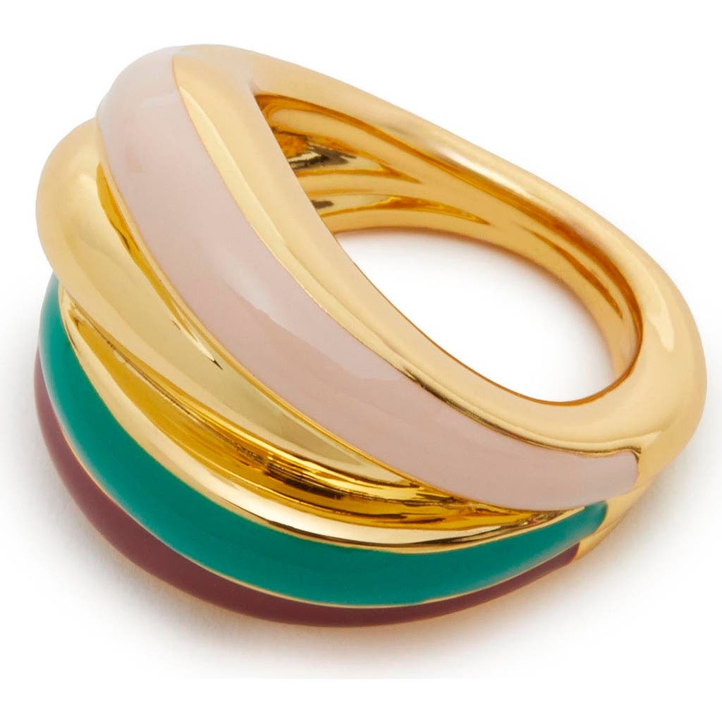 Lele Sadoughi Stacking Ring In Multi