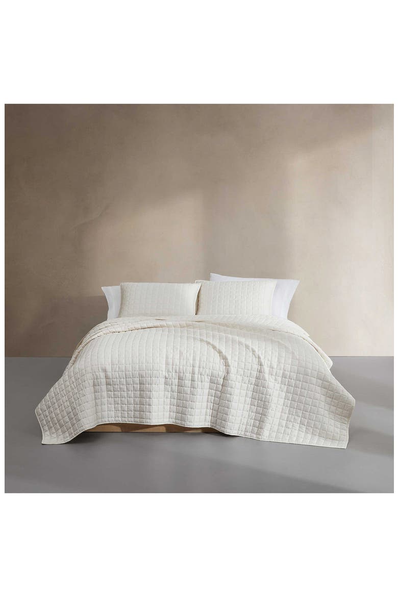 Signature Quilted Comforter & Shams Set, Alternate, color, LIGHT BEIGE