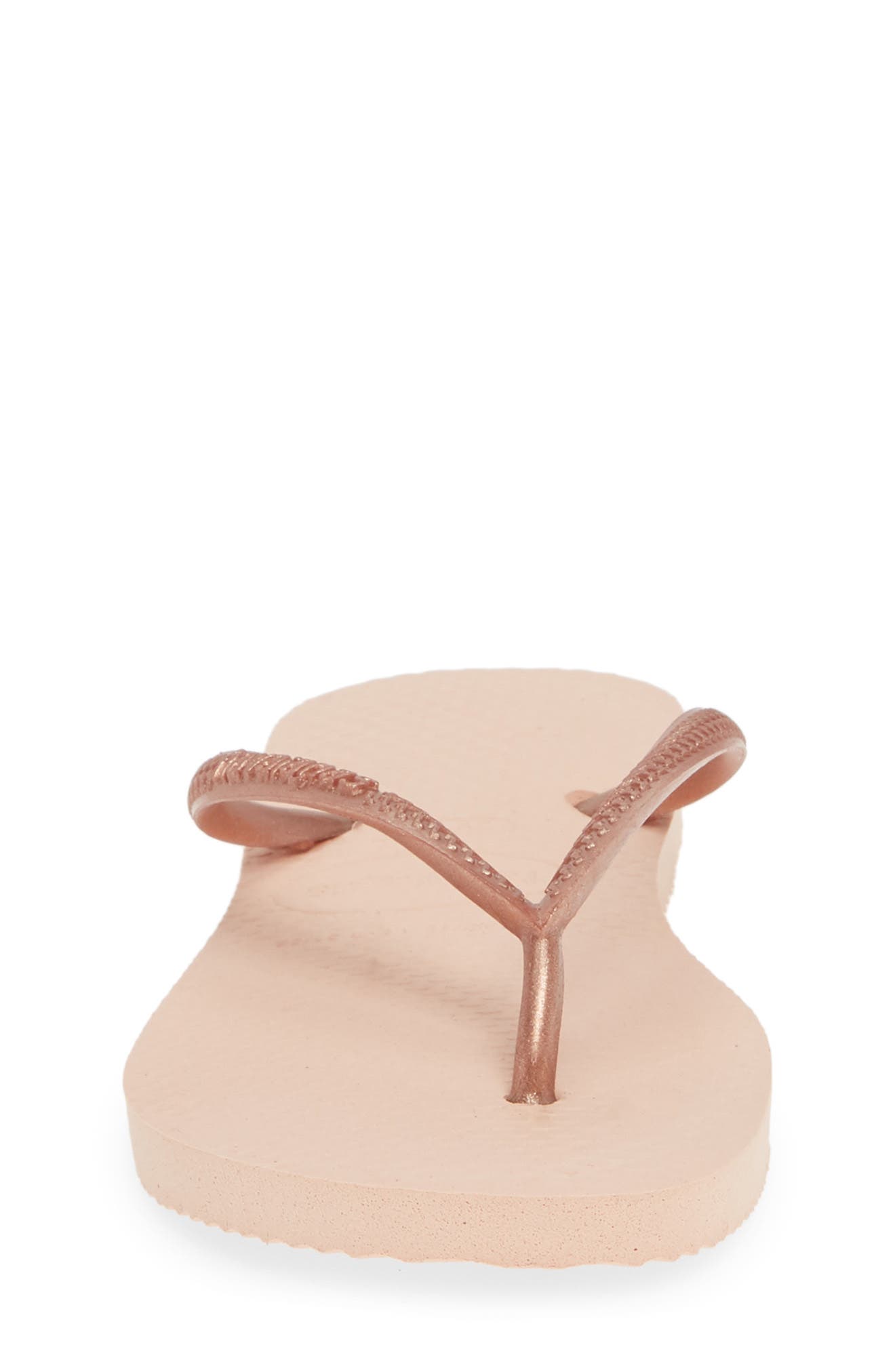 Havaianas Slim Flip Flop, Alternate, color, Ballet Rose