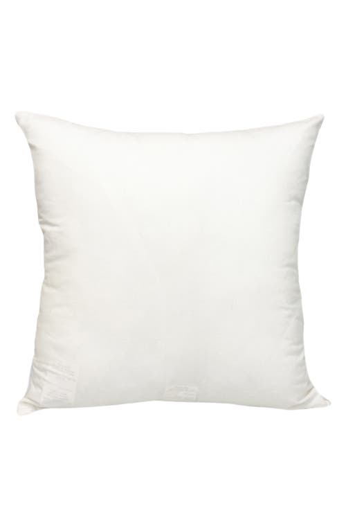 Parkland Collection Marble Throw Pillow In White