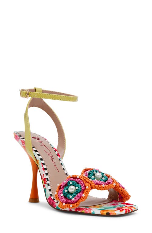 BETSEY JOHNSON BETSEY JOHNSON AINSLEYY ANKLE STRAP SANDAL