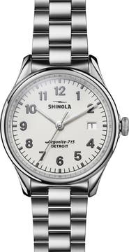 Shinola The Vinton Bracelet Watch, 38mm