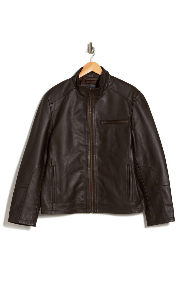 Classic Leather Moto Jacket