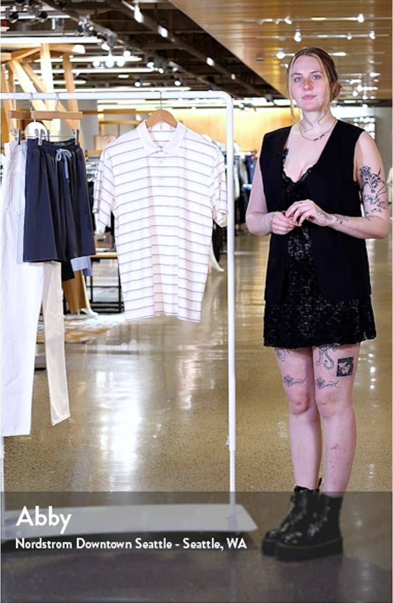 Cullen Stripe Golf Polo, sales video thumbnail