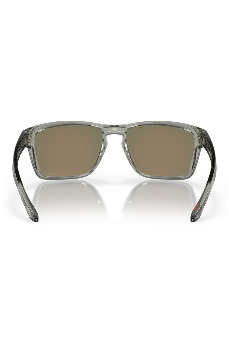 Sylas 57mm Prizm™ Rectangular Sunglasses, Alternate, color, GREY METAL