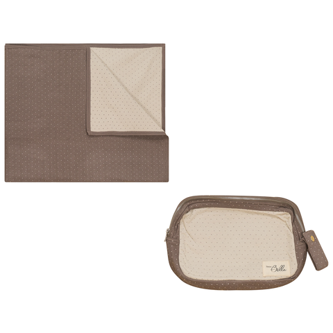 Knitted Blanket with Zipper Pouch (Baby)