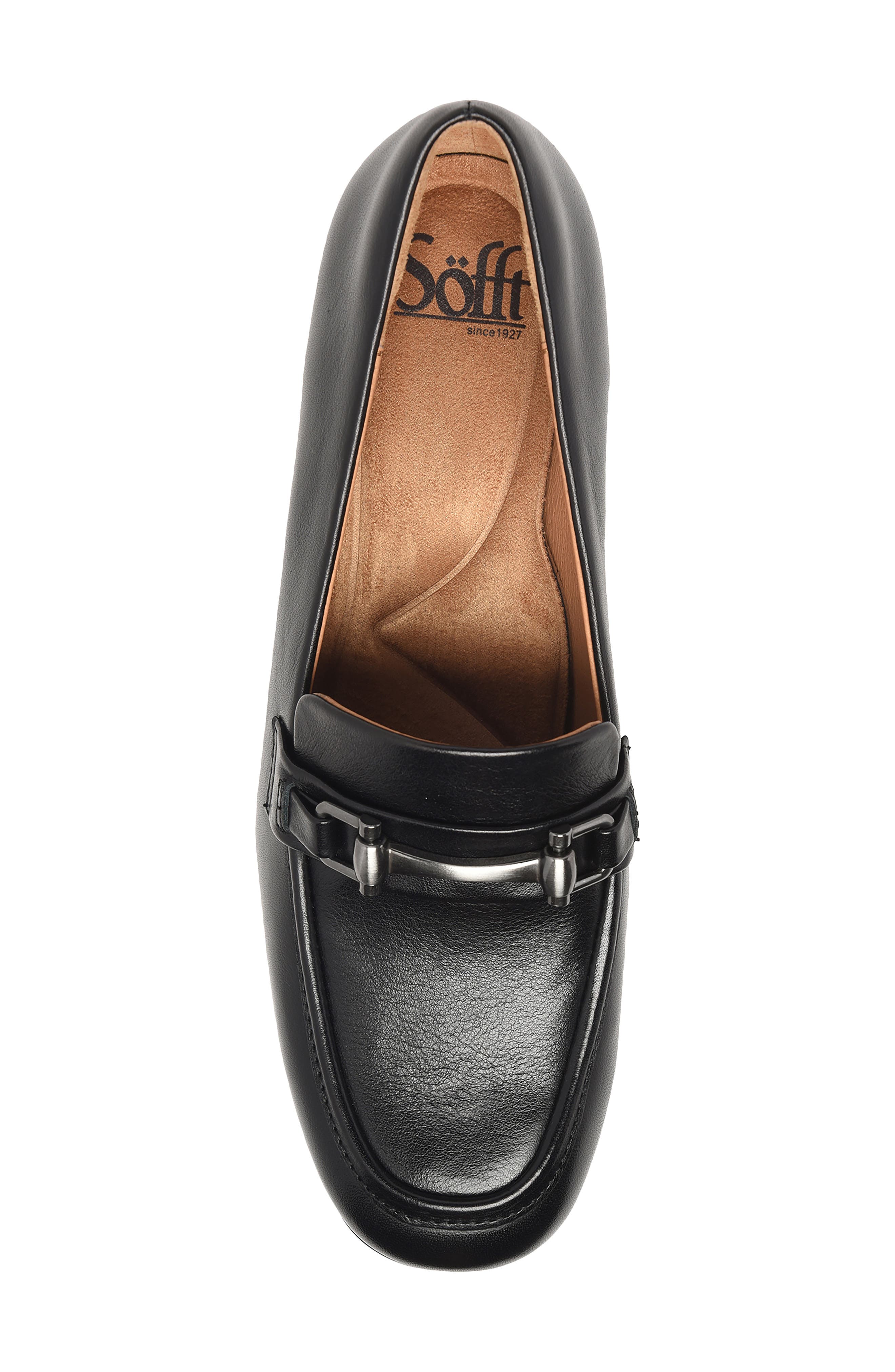 Söfft Casandra Bit Loafer Pump, Alternate, color, Black