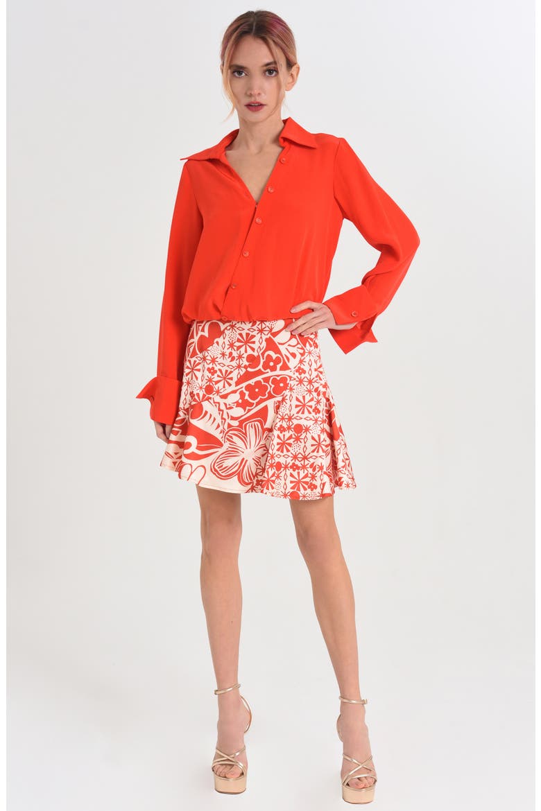 Lili Miniskirt, Alternate, color, RED MULTI