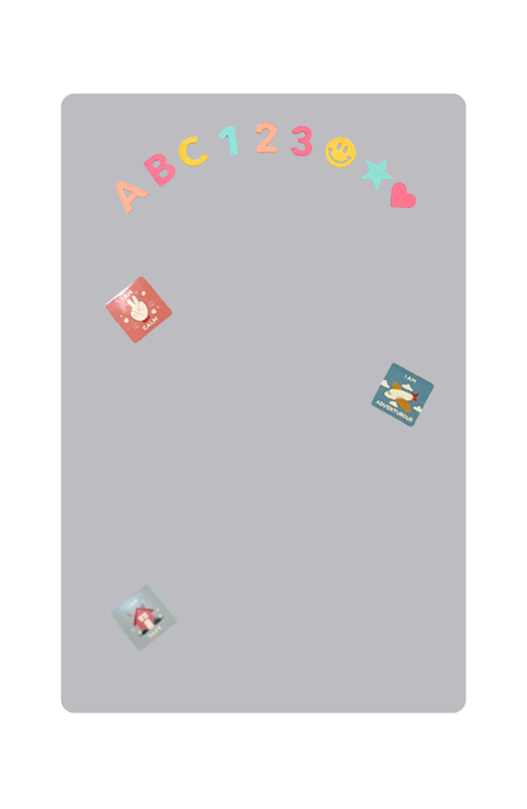 Magic Playwall Magnetic Wall Decal