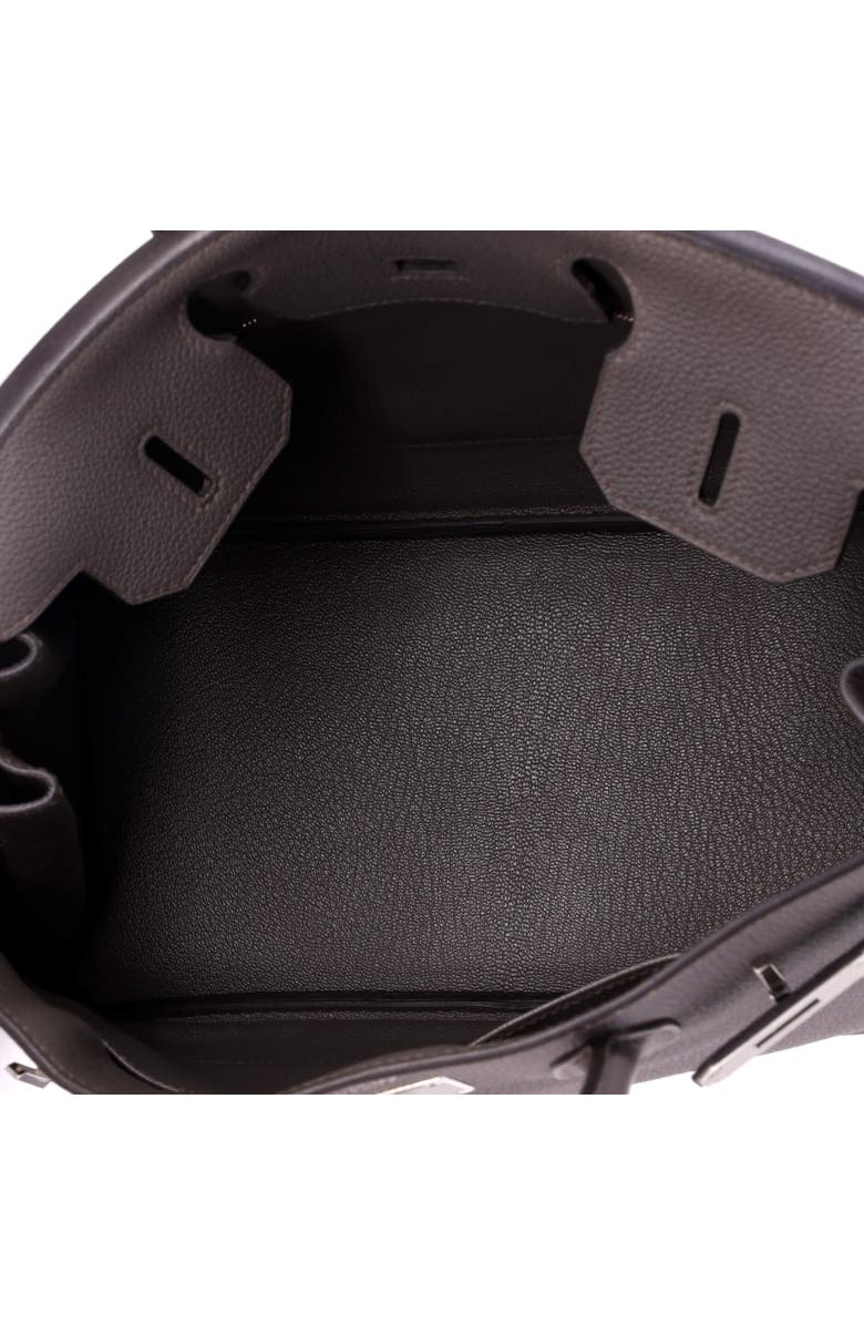 Pre-Owned Hermes Birkin Handbag Grey Togo with Palladium Hardware 30, Alternate, color, Etain