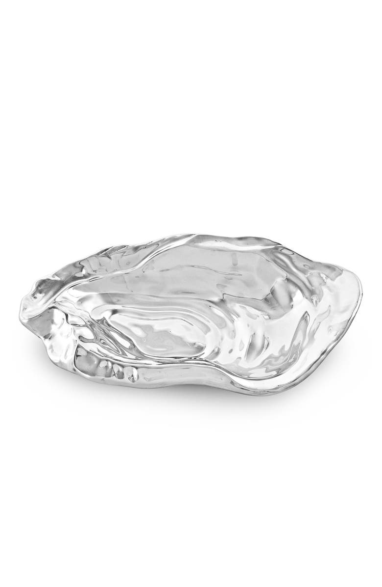 BEATRIZ BALL Collection Ocean Oyster Medium Bowl, Main, color, Silver