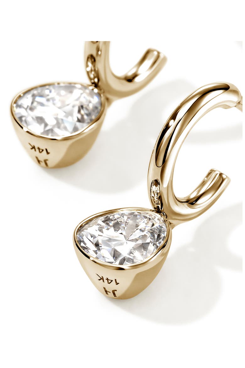 JH Lovestruck™ Hoop Earrings, 14K Gold, Lab-Grown Diamonds, 1.5TCW, Alternate, color, GOLD