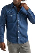 Lee Regular Fit Denim Western Shirt