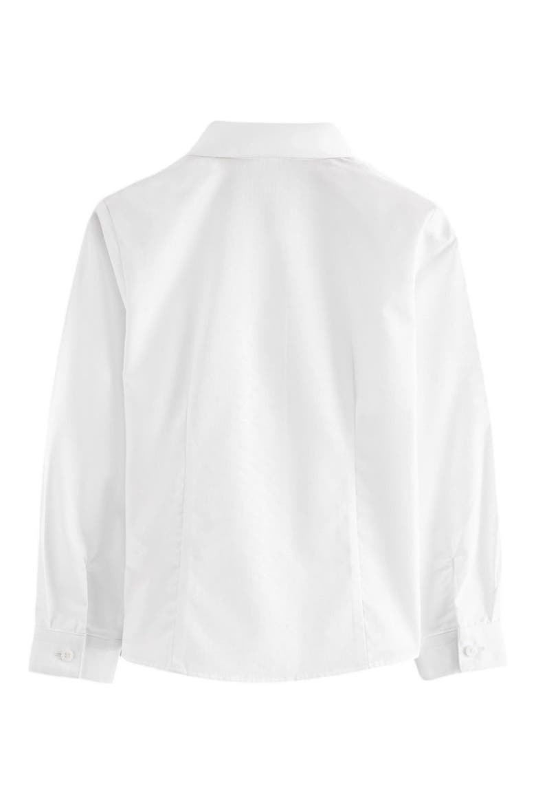 Kids' 5-Pack Regular Fit Button-Up Shirts, Alternate, color, WHITE