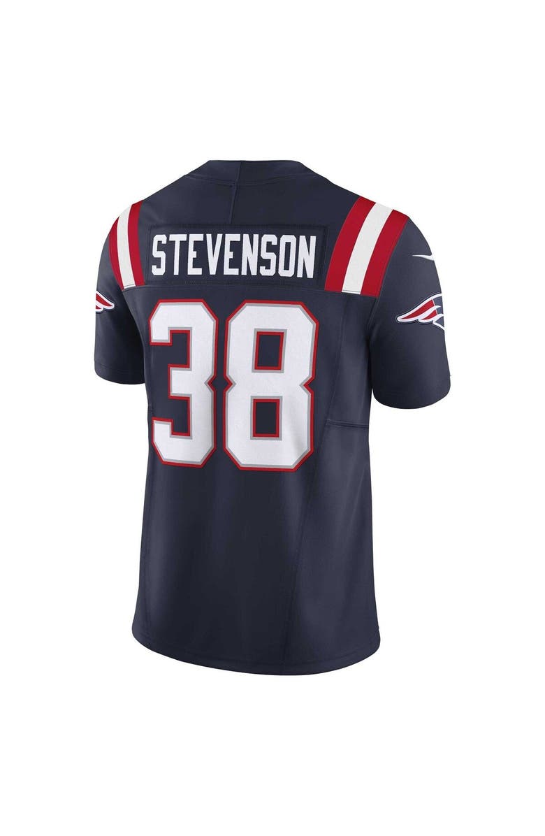 Nike Men's Nike Rhamondre Stevenson Navy New England Patriots Vapor F.U.S.E. Limited Jersey, Alternate, color,