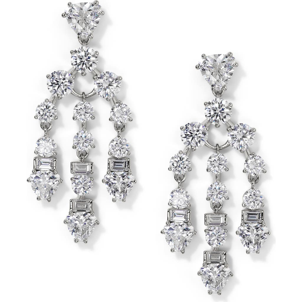 NADRI NADRI LUXOR MINI CHANDELIER DROP EARRINGS