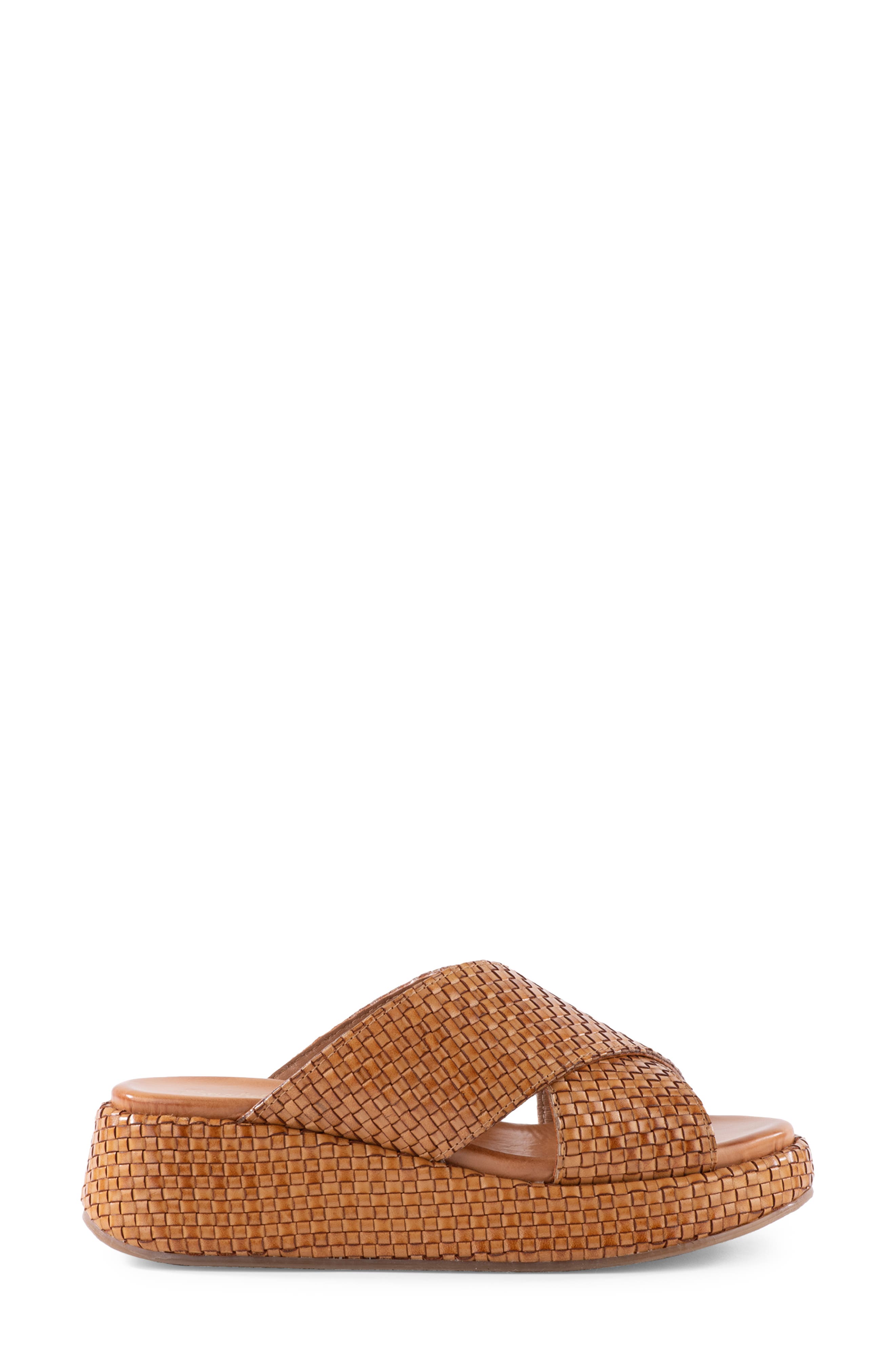 Seychelles Key West Platform Wedge Sandal, Alternate, color, Tan