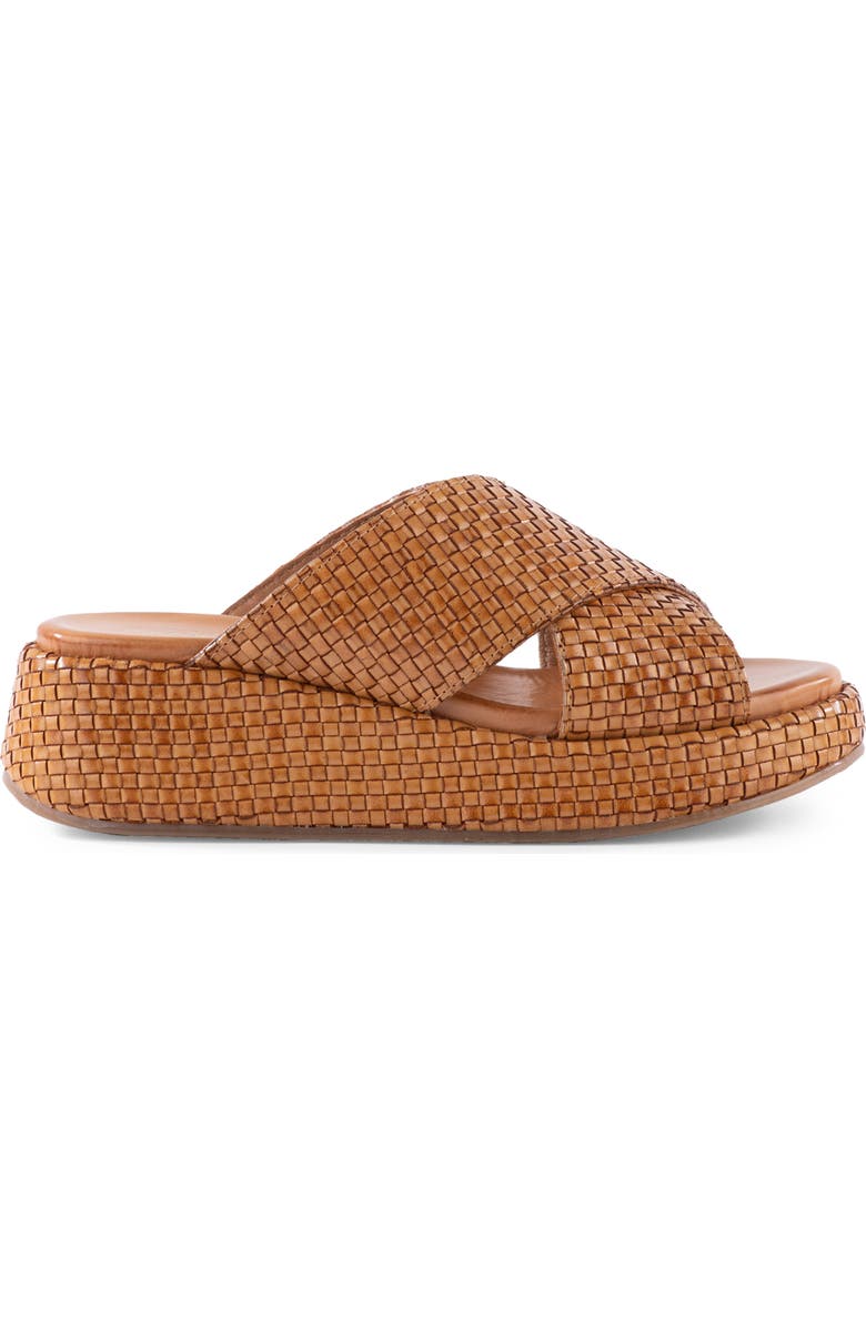 Seychelles Key West Platform Wedge Sandal, Alternate, color, Tan