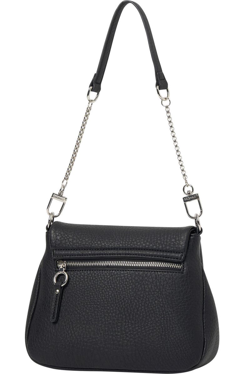 Urban Originals Wish List Vegan Leather Crossbody Bag, Alternate, color, Black