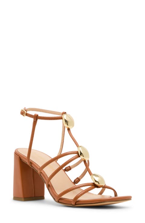 <p>Laylaa Faux Leather Strappy Sandal (Women)</p>