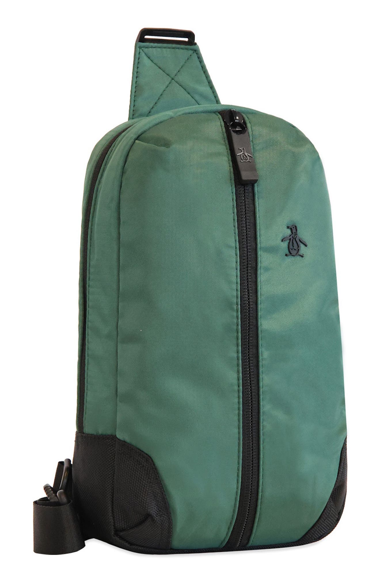 Original Penguin Sling Crossbody Bag, Alternate, color, Elm Green