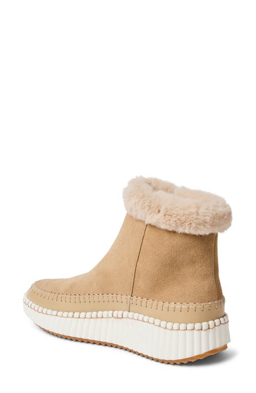 Jack Rogers Janetta Faux Fur Bootie In Brown