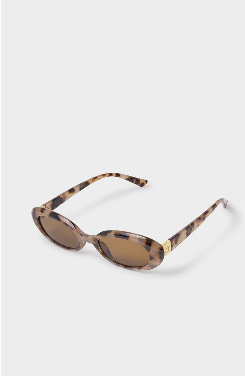 Katie Loxton Bordeaux Sunglasses, Alternate, color, Dark Tortoiseshell